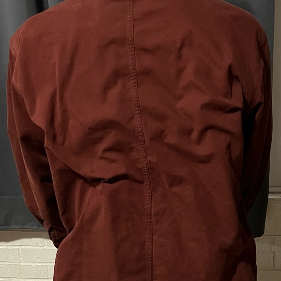 Carhartt Men's Rust Brown Canvas Shirt Jacket - Picture 2 of 8